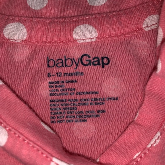 GAP Polkadot Infant One Piece - Picture 3 of 6